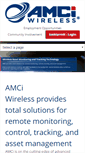 Mobile Screenshot of amci-wireless.com